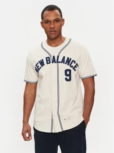 New Balance Риза Greatest Hits бежов