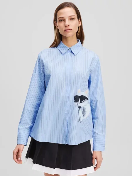 KARL LAGERFELD Cămașă albastru