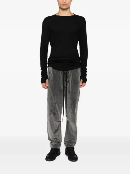 Pantaloni Thom Krom cu cordon gri