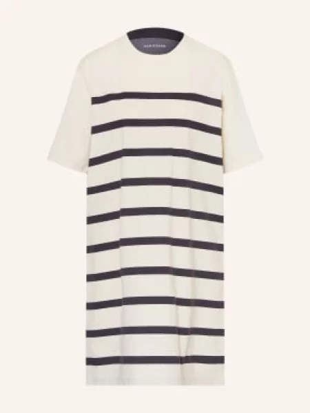 Schiesser Noční Košile Casual Nightwear krémová / tmavě šedá