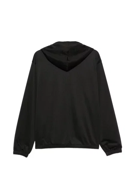 Hoodie Stüssy με κέντημα μαύρο