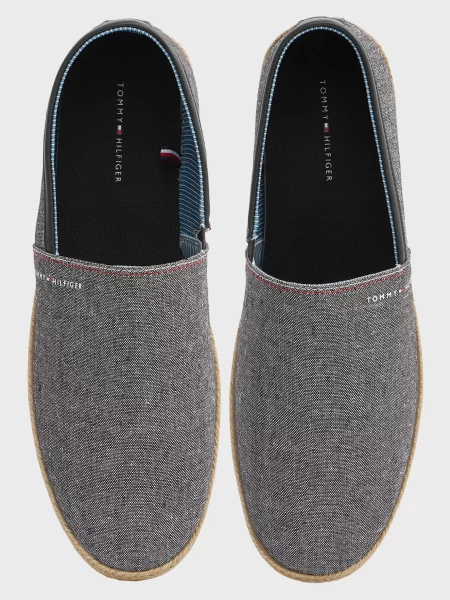 Еспадрільї Tommy Hilfiger сірі