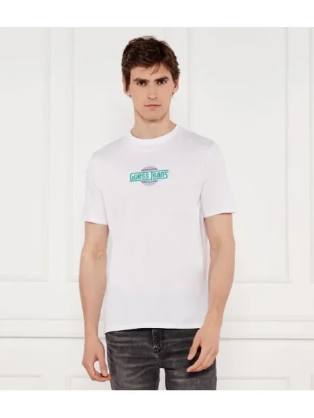 Guess Jeans Póló | Slim Fit fehér