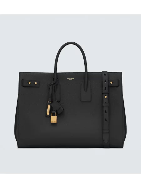 Geantă Saint Laurent din piele negru