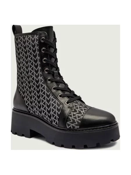 Michael Kors Botine cu platformă Blake cu adaos de piele negru