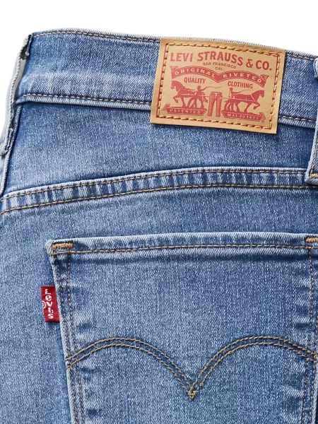 Blugi Levi's® skinny fit albastru