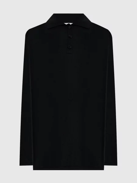 Поло Caisa з кашеміром Lisa Yang чорне