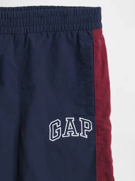 Pantaloni copii Gap alb