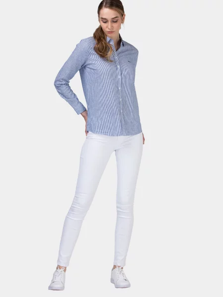 Lacoste Скіні джинси білий