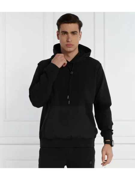 HUGO Hanorac Dauls | Comfort fit negru