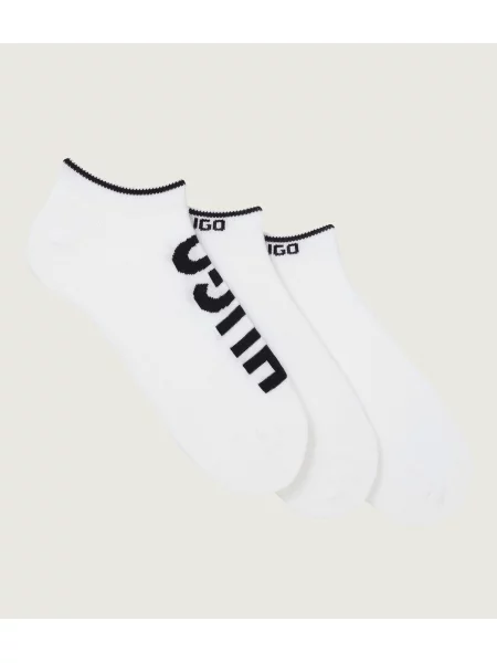 Hugo Bodywear Șosete/tălpici AS Logo CC alb