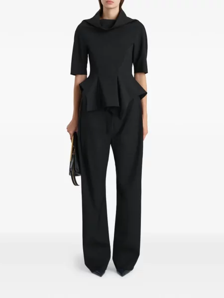 Pantaloni Khaite negru