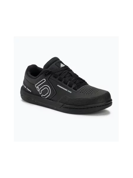 Кросівки велосипедні на платформі adidas FIVE TEN Freerider Pro core black/crystal white/acid mint білі
