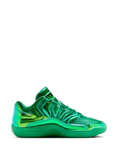 Sneakerși Nike Air Max cu funde maro