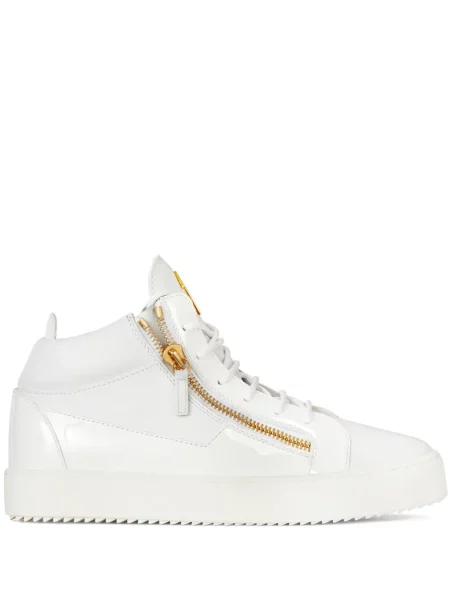 Sneakerși Giuseppe Zanotti Kriss din piele alb