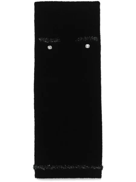 Spódnica midi Huishan Zhang do kolan czarna