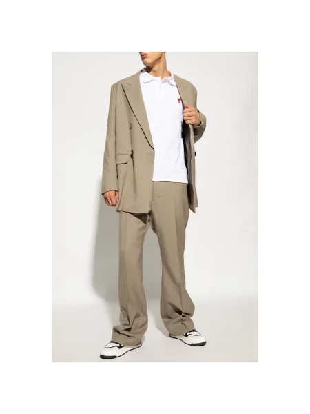 Polo Ami Paris w serca białe