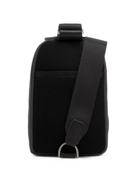 Geantă Piquadro din piele negru