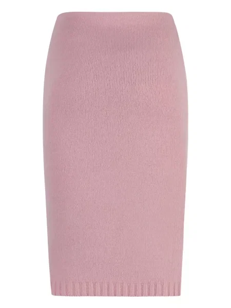 Fustă Tom Ford de lână roz