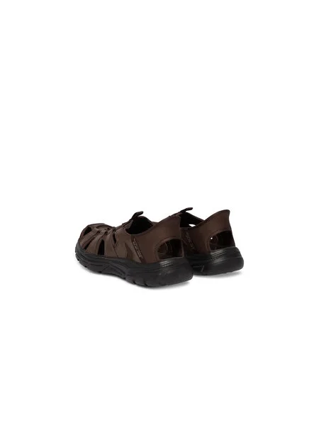 Sandále Skechers Slip-Ins Relaxed Fit: Revolted Vartan hnedá