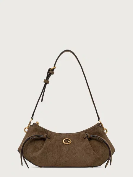 Geantă shopper Guess verde