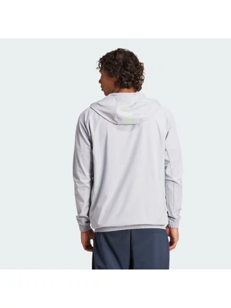 Technická sportovní bunda šedá