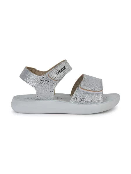 Sandali Geox B Sandal Lightfloppy Srebrna