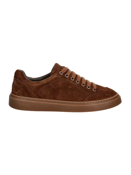 Sneakersy Camper skórzane brązowe