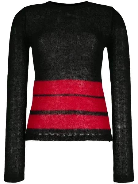 Pruhovaný svetr Jean Paul Gaultier Pre-owned černý