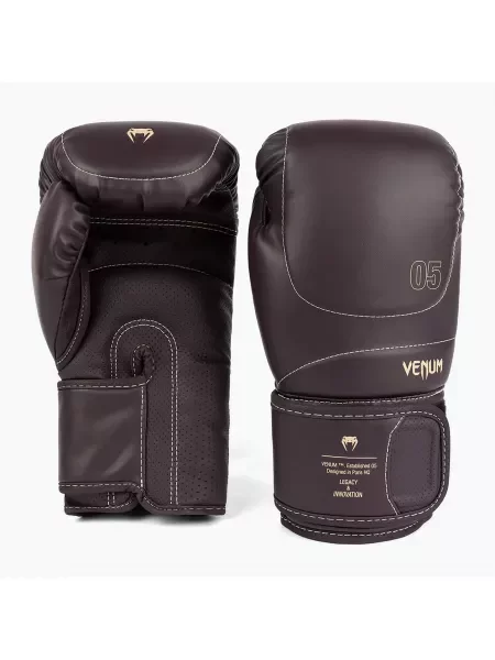 Rękawice bokserskie Venum Impact Evo Boxing Gloves 14 OZ chocolate brązowe