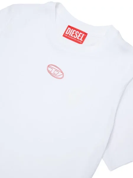 Koszulka dziecięca Diesel biała