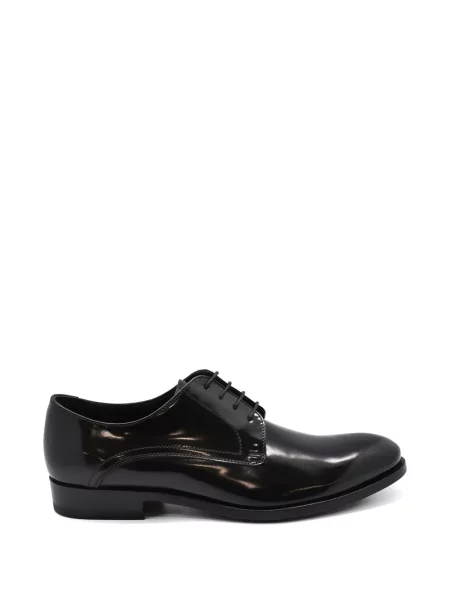 Pantofi derby Alberto Fasciani din piele negru