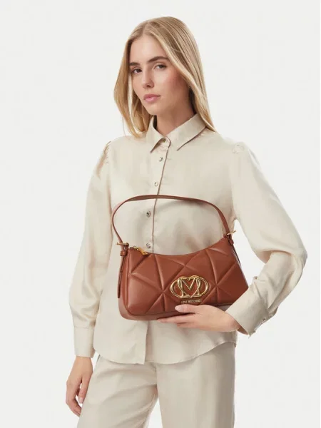 Torbica LOVE MOSCHINO Svijetlo smeđa
