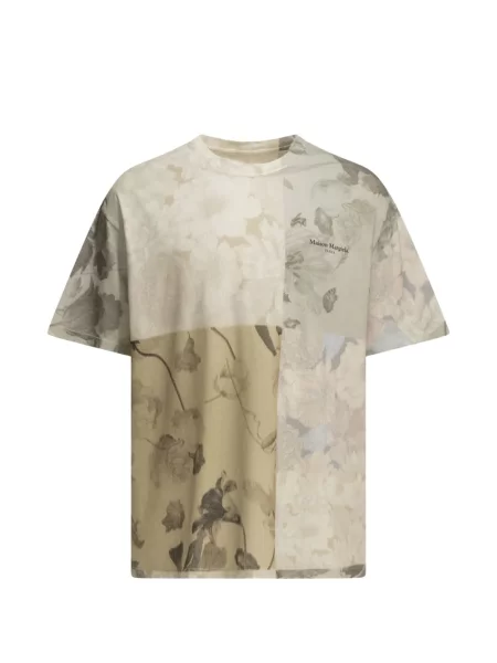 Tricou Maison Margiela cu model floral cu imagine cu decolteu rotund