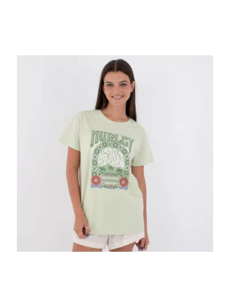 Tricou Hurley verde