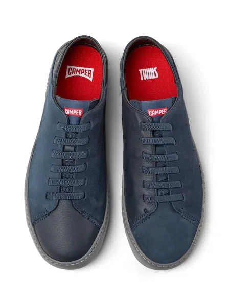 Кожени маратонки Camper TWS черно