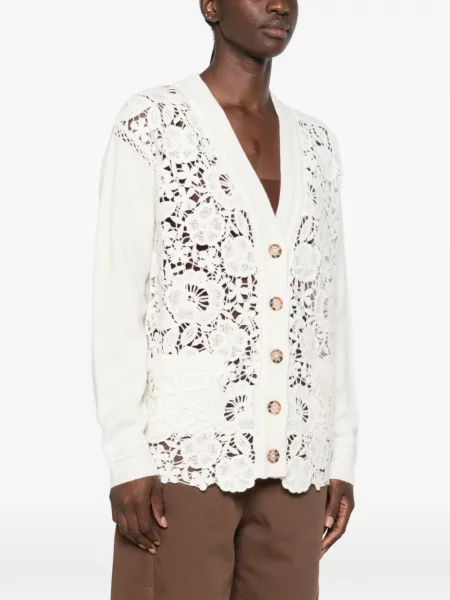 Cardigan Ermanno Firenze din dantelă