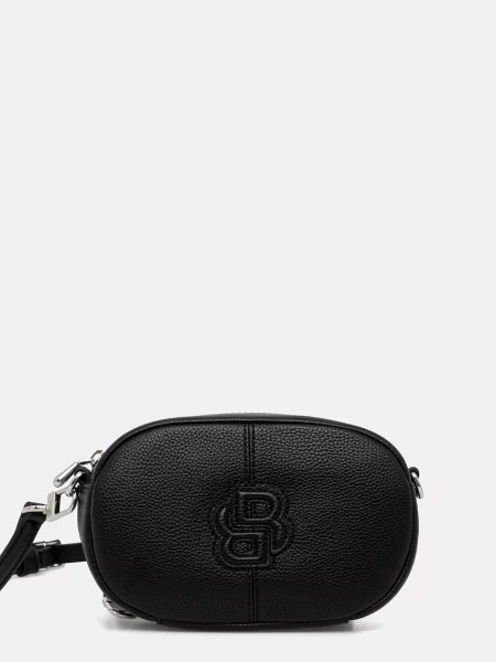 BOSS geantă Anett Round Xbody negru