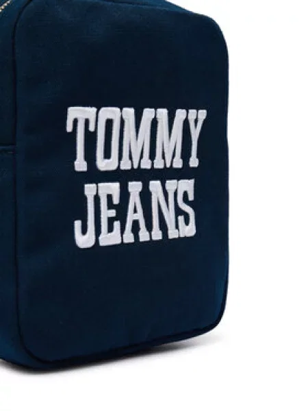 Tommy Jeans Crossover torbica Tjm Bold Varsity Reporter Tamnoplava plava