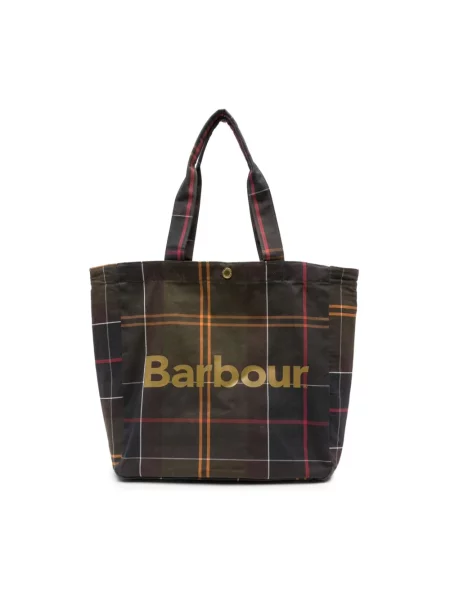 Barbour Telfield shopperka brązowa