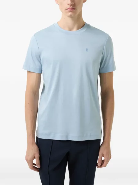 Tricou Bogner cu decolteu rotund albastru