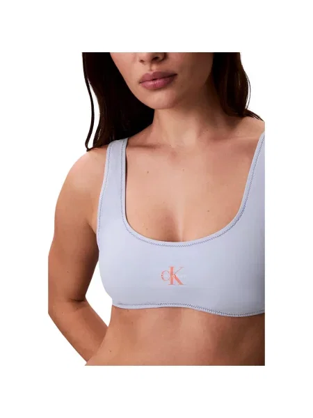 Sutien bralette Calvin Klein Jeans albastru