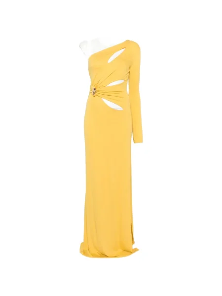 Maxi rochie maxi Elisabetta Franchi de costum galben