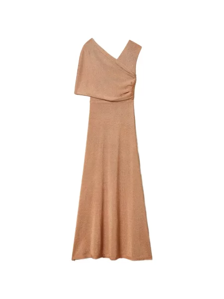 Rochie maxi Twinset asimetrică