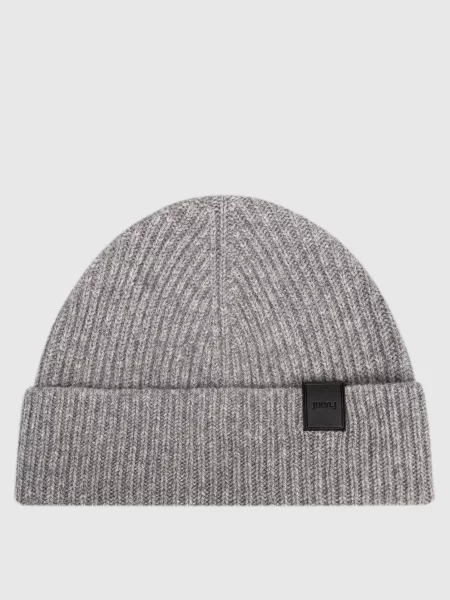 Шапка з кашеміру Juun.j сіра