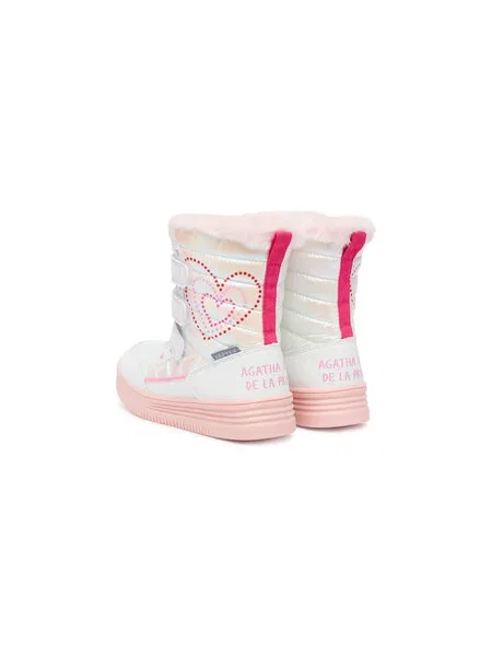 Agatha Ruiz de la Prada gyerek hótaposó fehér