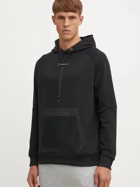 Суитшърт On Hoodie Black S черно