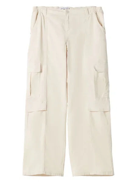 Bershka Pantaloni cu crem