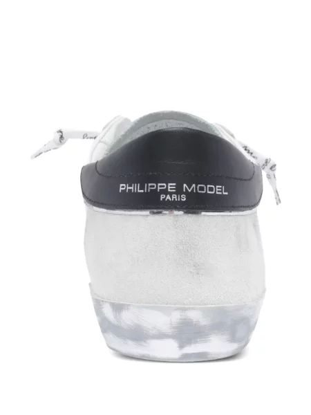 Fűzős csipkés sneaker Philippe Model Paris fehér