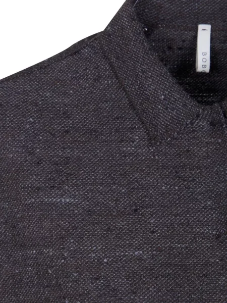 Krótka kołnierzykowy koszula Boboutic brązowa